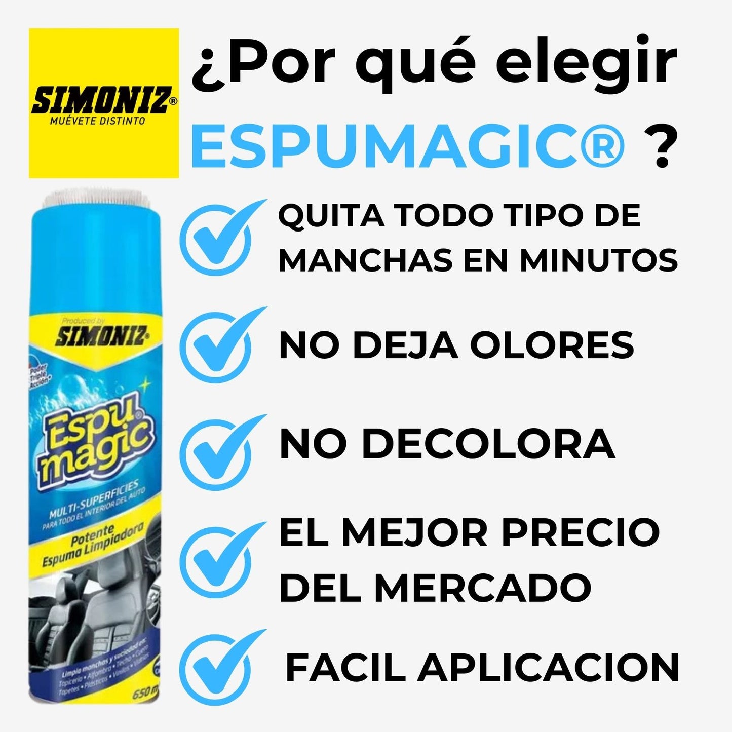 ESPUMAGIC® - Limpiador Multisuperficies Premium